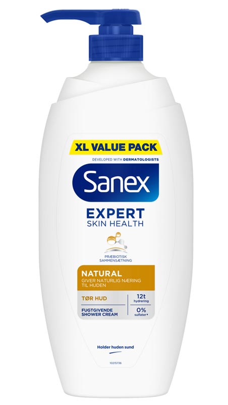 Sanex shower soap Natural for dry skin 750ml